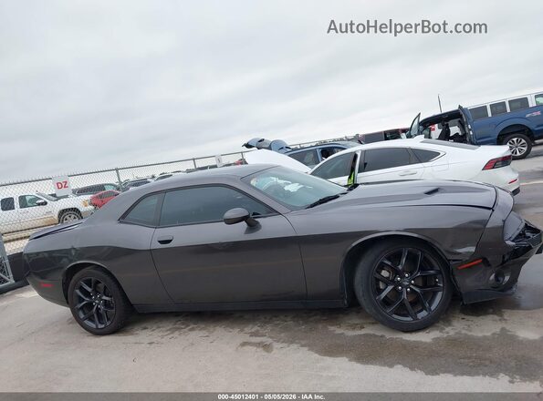 2C3CDZAG6PH568099 2023 DODGE CHALLENGER Gray Вид задньої частини салону