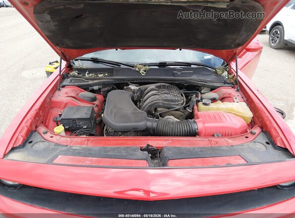 2C3CDZAG7GH119661 2016 DODGE CHALLENGER Red უკანა ხედი