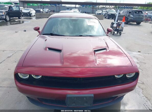 2C3CDZAG7KH684534 2019 DODGE CHALLENGER Burgundy Դիմացի տեսք