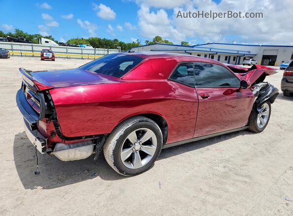 2C3CDZAG7MH502883 2021 DODGE CHALLENGER Maroon უკანა მარჯვენა