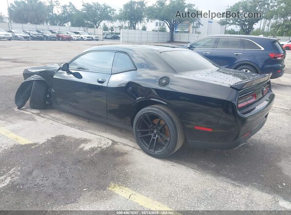 2C3CDZAG7MH538752 2021 DODGE CHALLENGER Черный Задняя левая четверть