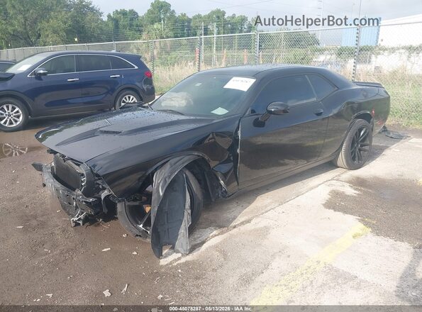 2C3CDZAG7MH538752 2021 DODGE CHALLENGER Черный Передняя левая четверть
