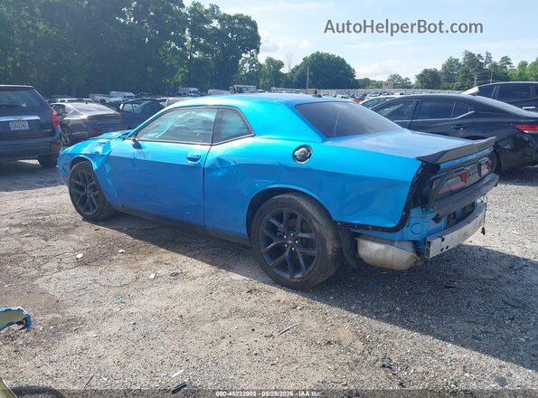 2C3CDZAG7PH582125 2023 DODGE CHALLENGER Blue Tył lewy