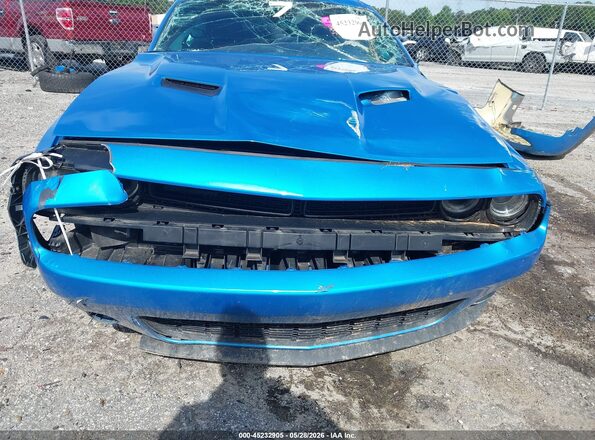 2C3CDZAG7PH582125 2023 DODGE CHALLENGER Blue Widok z przodu