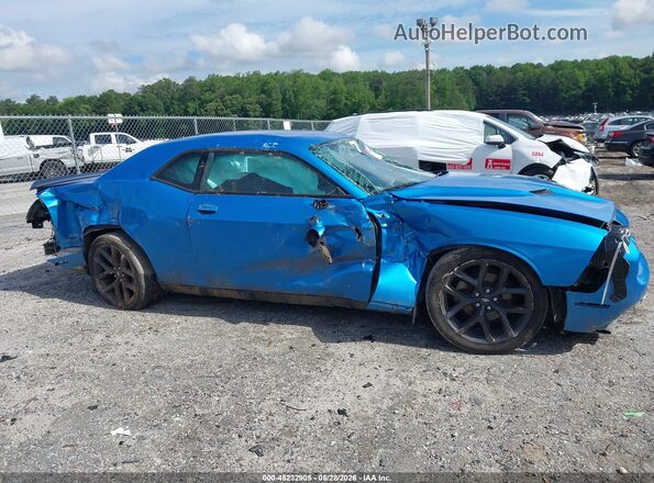 2C3CDZAG7PH582125 2023 DODGE CHALLENGER Blue Widok wnętrza 360 stopni