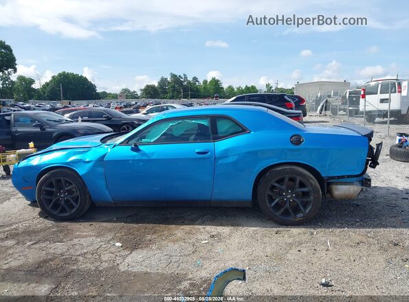 2C3CDZAG7PH582125 2023 DODGE CHALLENGER Blue 
