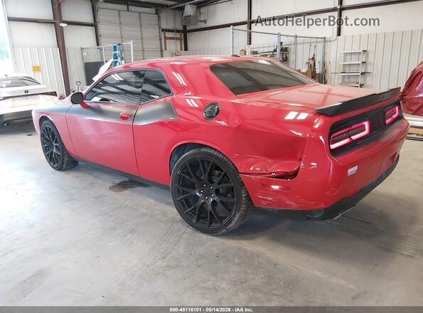 2C3CDZAG7PH696447 2023 DODGE CHALLENGER Red Задня ліва чверть