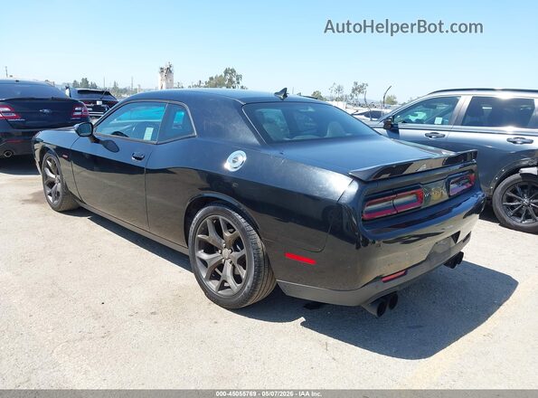 2C3CDZAG8GH249870 2016 DODGE CHALLENGER Black Задня ліва чверть