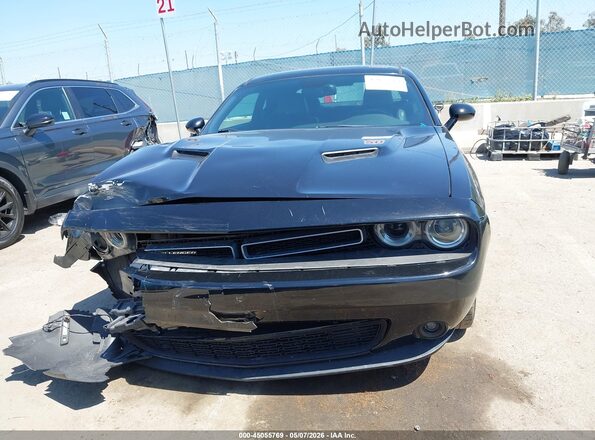 2C3CDZAG8GH249870 2016 DODGE CHALLENGER Black Вид щитка приладів