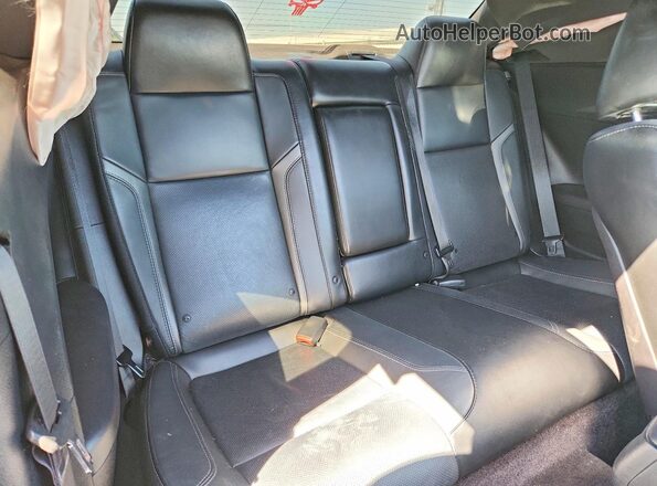 2C3CDZAG8GH264515 2016 DODGE CHALLENGER Black Vista de los asientos traseros