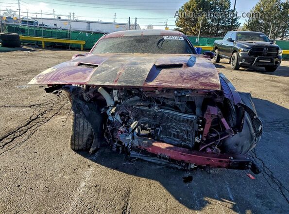2C3CDZAG8HH592034 2017 DODGE CHALLENGER Maroon 