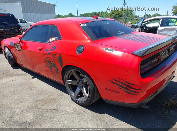 2C3CDZAG8JH287560 2018 DODGE CHALLENGER Orange უკანა მარცხენა