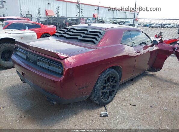 2C3CDZAG8KH727455 2019 DODGE CHALLENGER Maroon Tył prawy