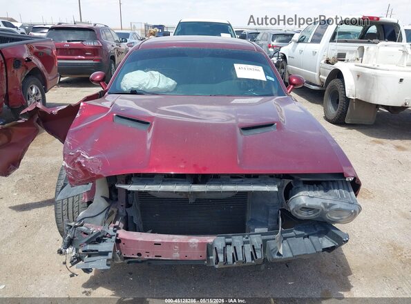 2C3CDZAG8KH727455 2019 DODGE CHALLENGER Maroon Widok zestawu wskaźników