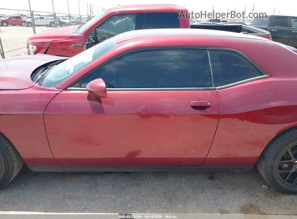 2C3CDZAG8KH727455 2019 DODGE CHALLENGER Maroon Widok wnętrza 360 stopni