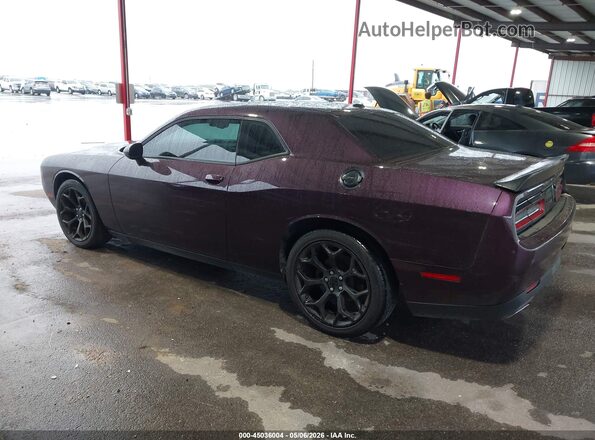 2C3CDZAG8LH240113 2020 DODGE CHALLENGER Purple Trasero izquierdo