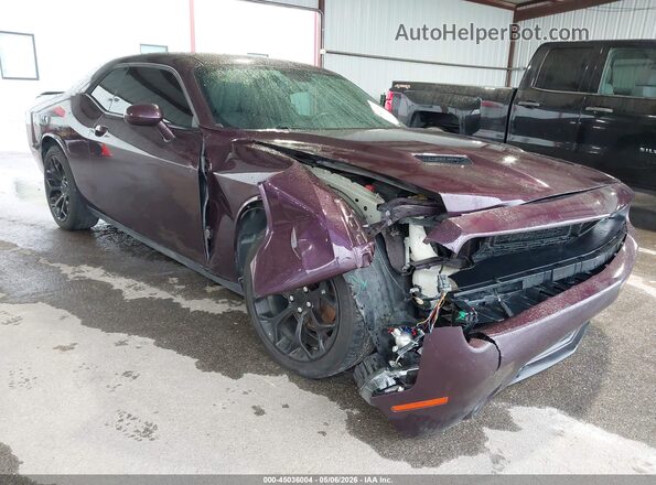 2C3CDZAG8LH240113 2020 DODGE CHALLENGER Purple Vista frontal