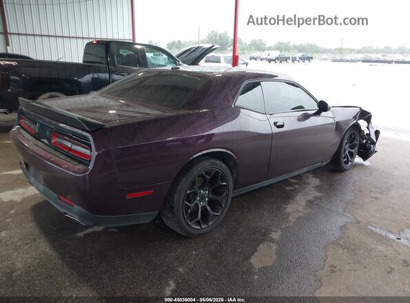 2C3CDZAG8LH240113 2020 DODGE CHALLENGER Purple Trasero derecho