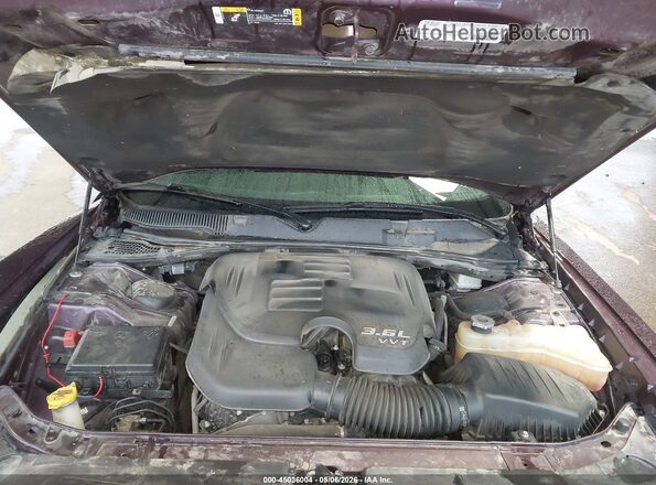 2C3CDZAG8LH240113 2020 DODGE CHALLENGER Purple Vista trasera
