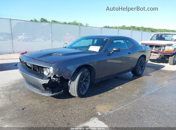 2C3CDZAG9GH131617 2016 DODGE CHALLENGER Gray Передня ліва чверть
