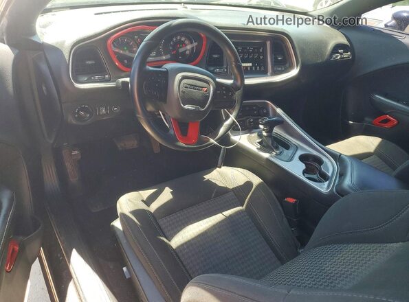 2C3CDZAG9LH149268 2020 DODGE CHALLENGER Black Widok deski rozdzielczej