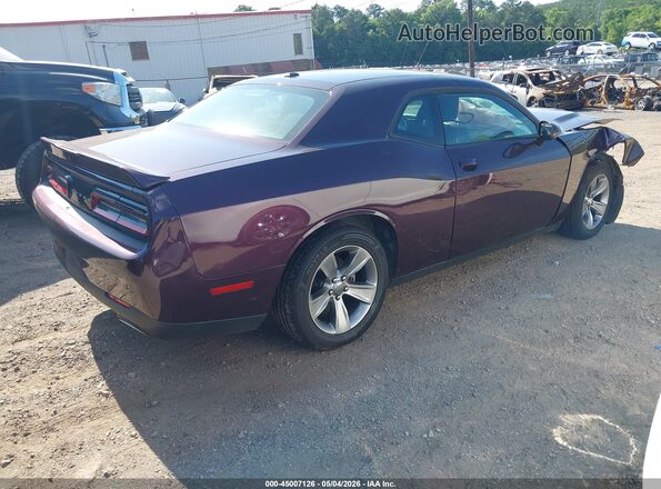 2C3CDZAG9LH250844 2020 DODGE CHALLENGER Purple Հետևի աջ