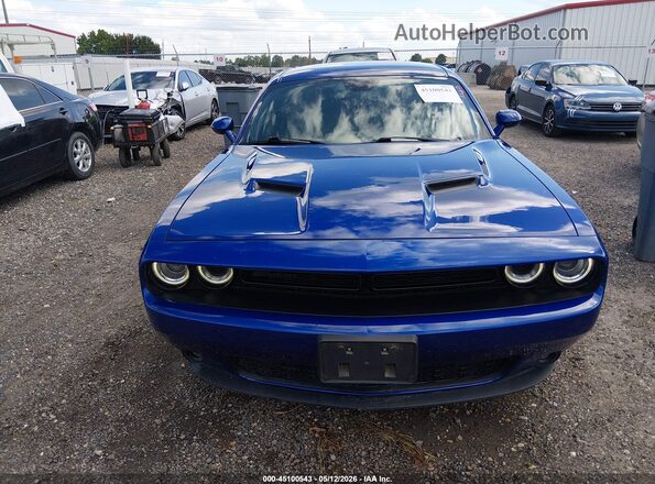 2C3CDZAG9MH514078 2021 DODGE CHALLENGER Blue Vista frontal