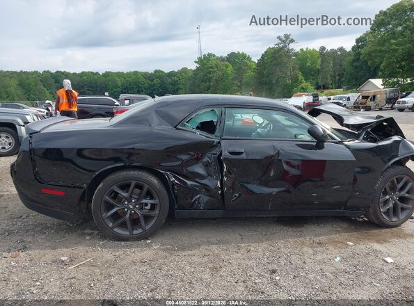 2C3CDZAG9PH696059 2023 DODGE CHALLENGER Black Widok wnętrza z tyłu