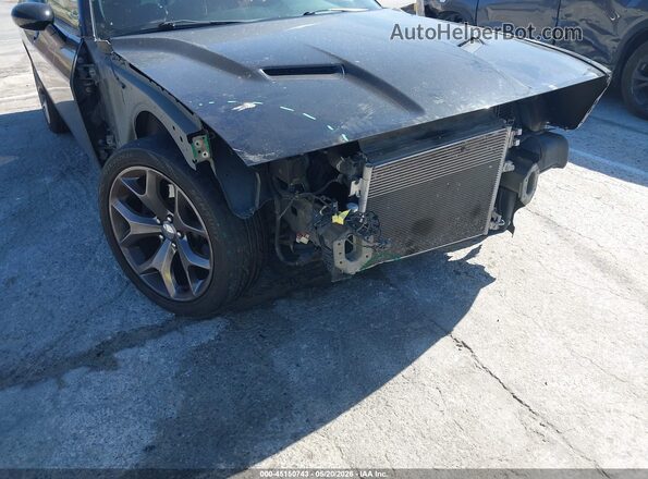 2C3CDZAGXGH284703 2016 DODGE CHALLENGER Black Widok z przodu