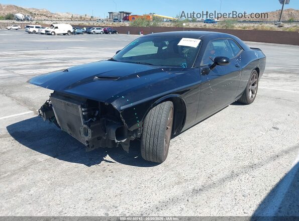 2C3CDZAGXGH284703 2016 DODGE CHALLENGER Black Przód lewy