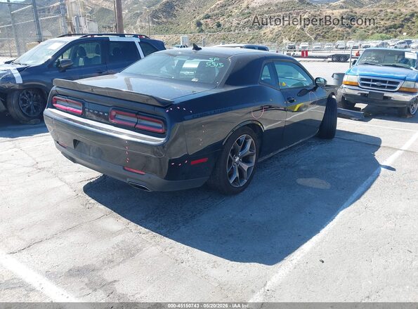 2C3CDZAGXGH284703 2016 DODGE CHALLENGER Black Tył prawy