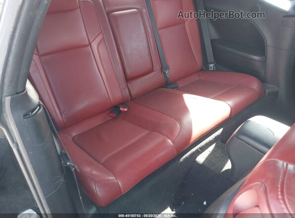 2C3CDZAGXGH284703 2016 DODGE CHALLENGER Black Widok naklejki z numerem VIN