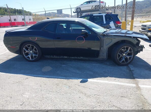 2C3CDZAGXGH284703 2016 DODGE CHALLENGER Black Widok wnętrza 360 stopni