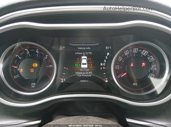 2C3CDZAGXGH306778 2016 DODGE CHALLENGER Black Вид задніх сидінь