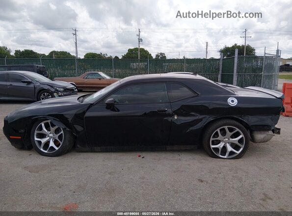 2C3CDZAGXGH306778 2016 DODGE CHALLENGER Black Вид спереду