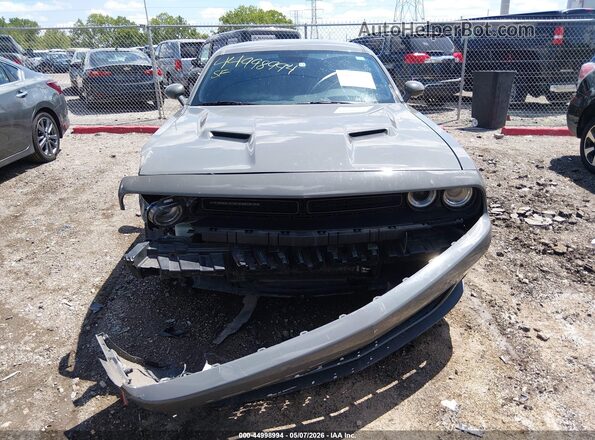 2C3CDZAGXHH613904 2017 DODGE CHALLENGER Gray Вид щитка приладів