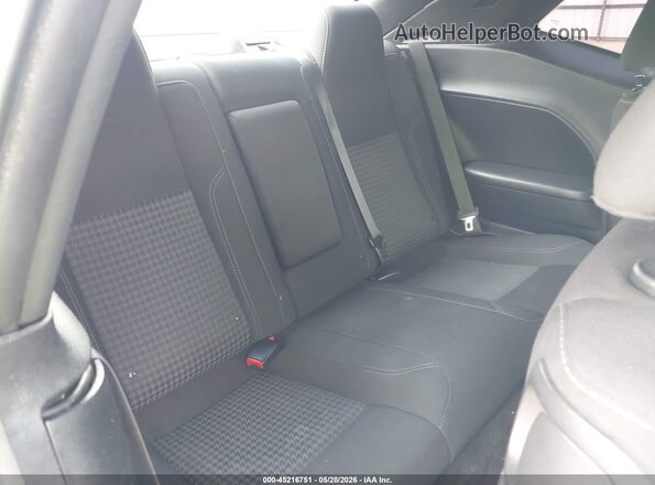 2C3CDZAGXJH127888 2018 DODGE CHALLENGER Black VIN კოდის სტიკერის ხედი