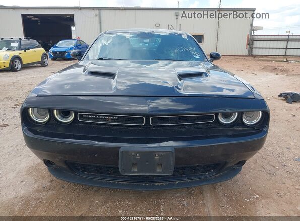 2C3CDZAGXJH127888 2018 DODGE CHALLENGER Black ხელსაწყოთა პანელის ხედი