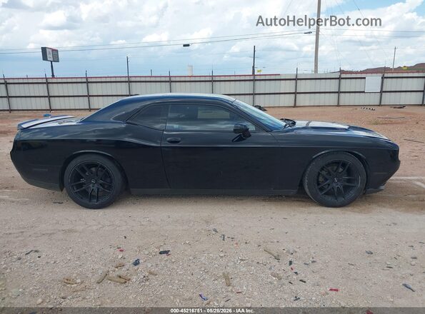 2C3CDZAGXJH127888 2018 DODGE CHALLENGER Black უკანა სალონის ხედი