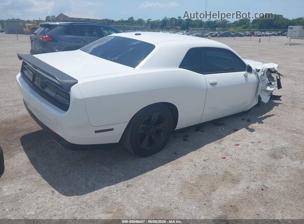 2C3CDZAGXKH560905 2019 DODGE CHALLENGER White Задня права чверть