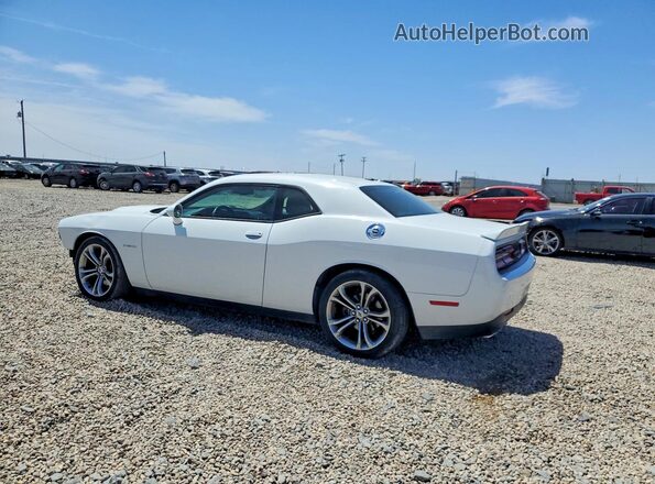 2C3CDZBT1MH526527 2021 DODGE CHALLENGER White Trasero izquierdo
