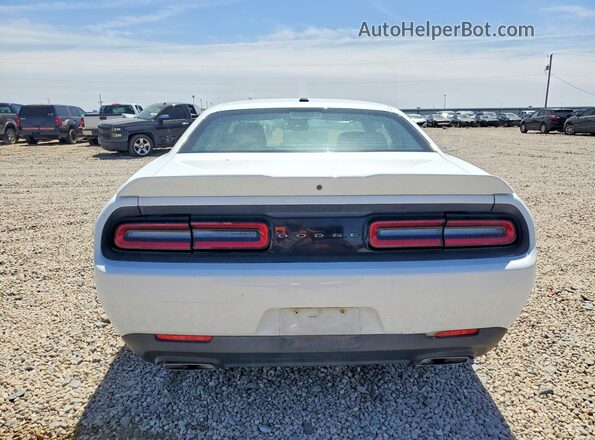 2C3CDZBT1MH526527 2021 DODGE CHALLENGER White Vista trasera