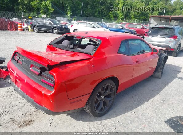 2C3CDZBT2KH705205 2019 DODGE CHALLENGER Orange Trasero derecho