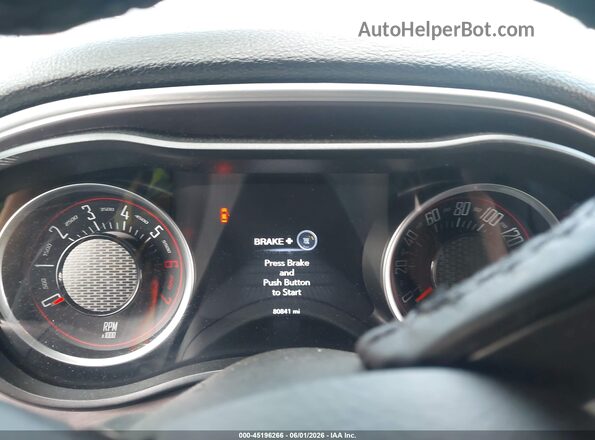 2C3CDZBT2KH705205 2019 DODGE CHALLENGER Orange Vista de los asientos traseros