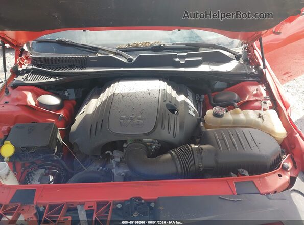 2C3CDZBT2KH705205 2019 DODGE CHALLENGER Orange Vista trasera