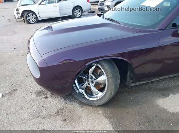2C3CDZBT3LH182634 2020 DODGE CHALLENGER Purple Vista frontal