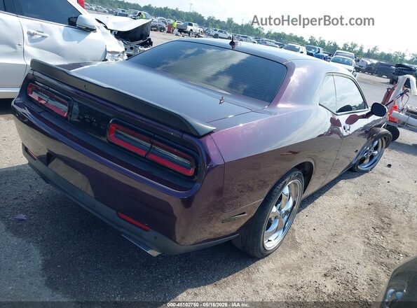 2C3CDZBT3LH182634 2020 DODGE CHALLENGER Purple Trasero derecho