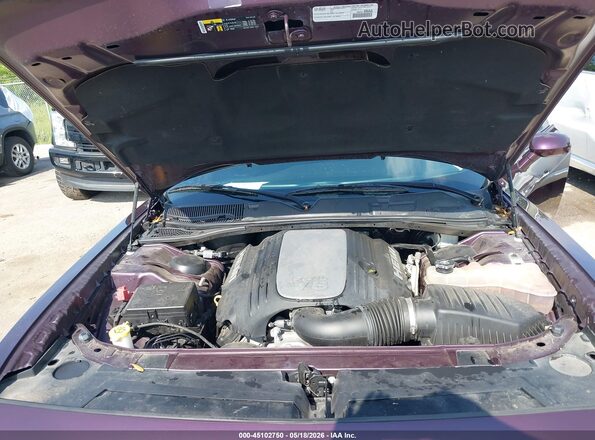 2C3CDZBT3LH182634 2020 DODGE CHALLENGER Purple Vista trasera