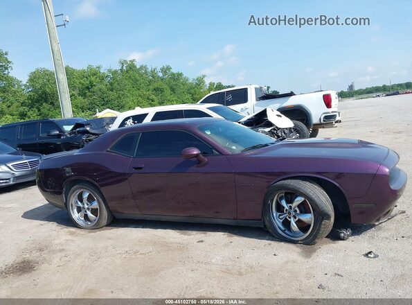 2C3CDZBT3LH182634 2020 DODGE CHALLENGER Purple Vista interior trasera