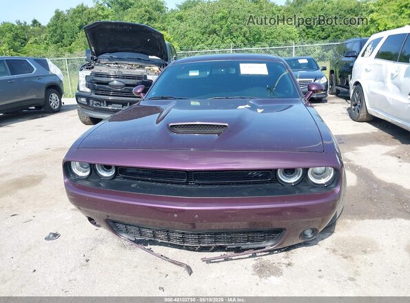 2C3CDZBT3LH182634 2020 DODGE CHALLENGER Purple Vista del cuadro de instrumentos
